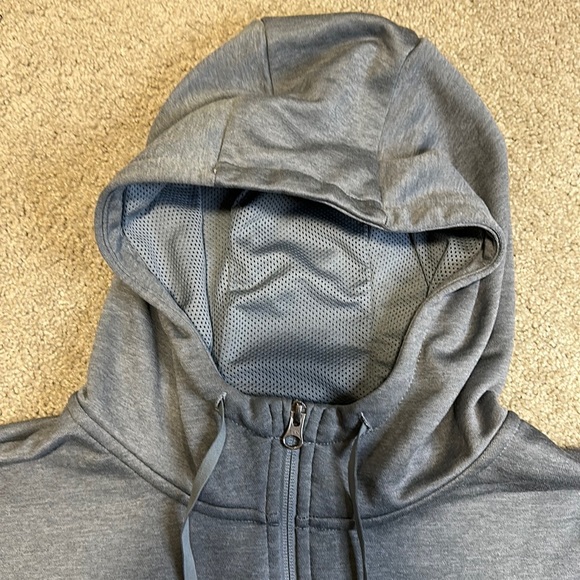 Under Armor grey full zip hoodie jacket XL - Picture 4 of 11